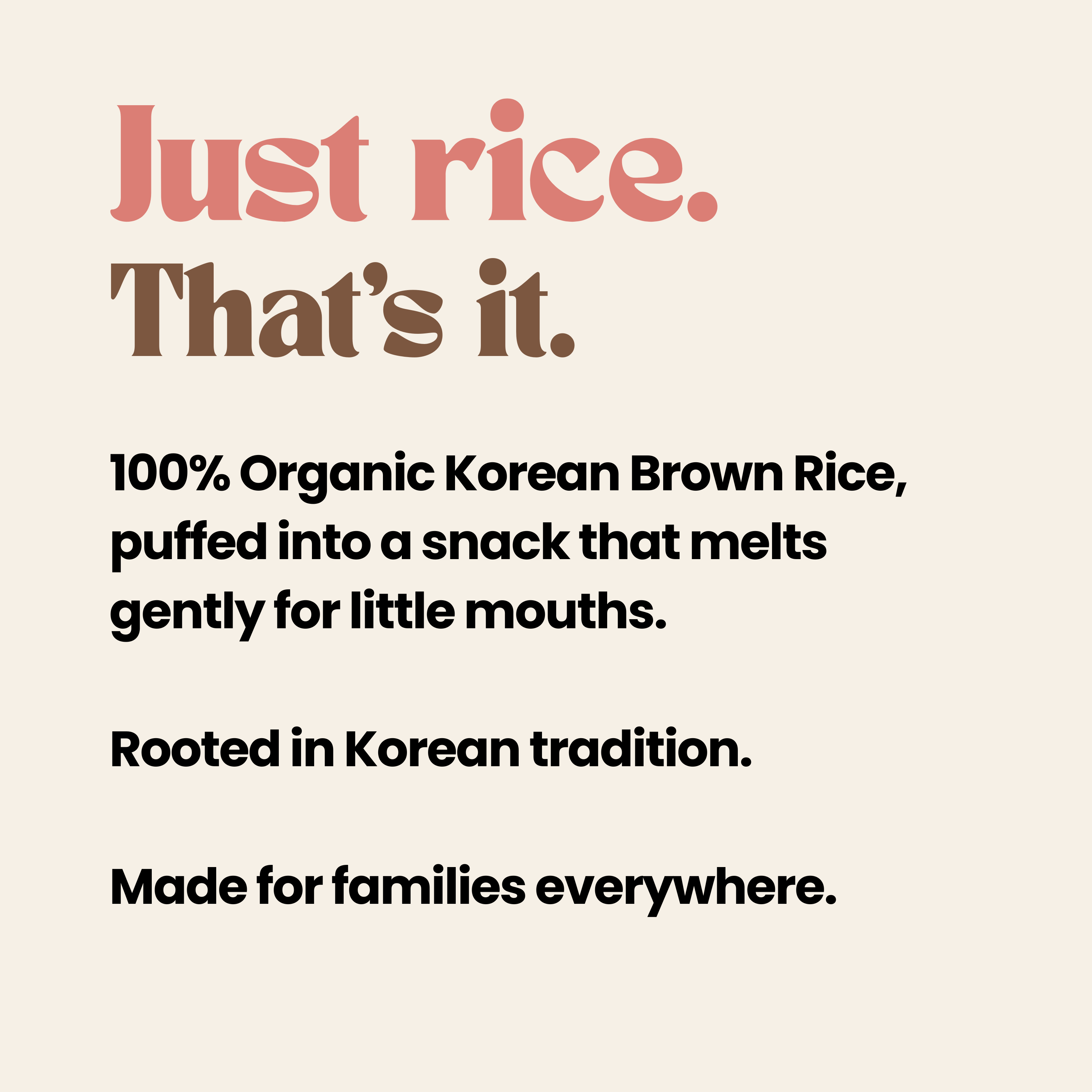 Noona's Baby Rice Puffs - 5 Pack