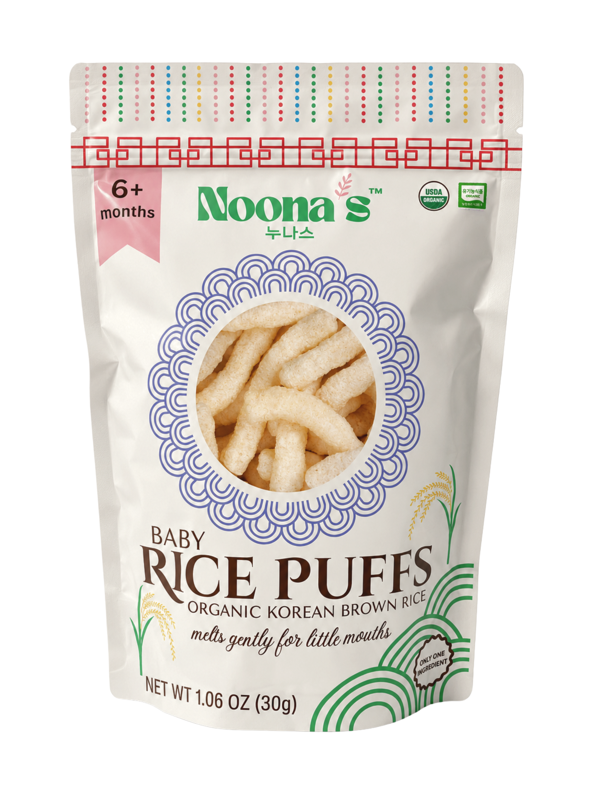 Noona's Baby Rice Puffs - 5 Pack