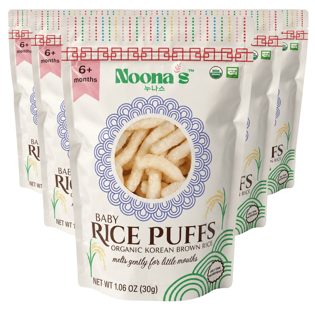 Noona's Baby Rice Puffs - 5 Pack